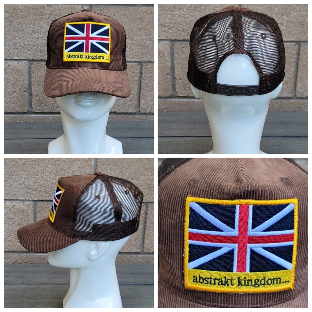 Abstrakt Kingdom Corduroy Trucker Hat